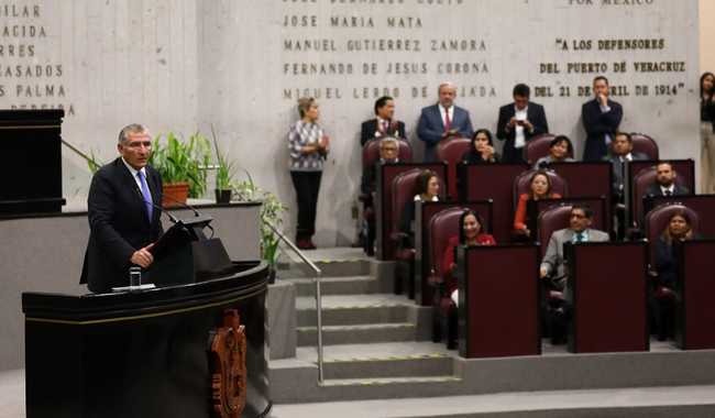 Segunda intervención del secretario de Gobernación en Congreso de Veracruz en torno a la reforma constitucional en materia de seguridad