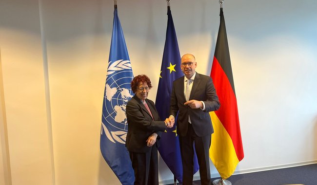 Visita de trabajo a Alemania de la subsecretaria de Relaciones Exteriores