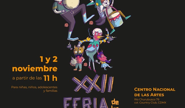 Regresa la Feria de las Calacas de Alas y Raíces al Centro Nacional de las Artes en su XXII edición
