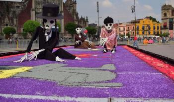 La Ofrenda Monumental del Zócalo incluirá calaveras y catrinas majestuosas de las 32 entidades de la República