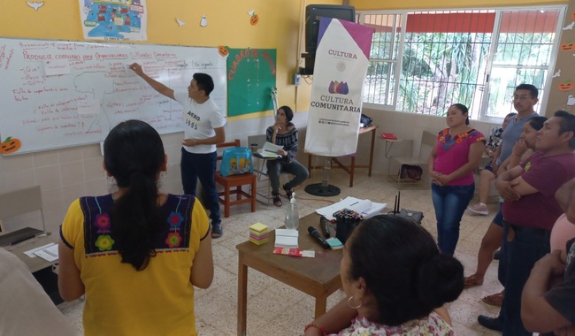 Cultura Comunitaria y el Laboratorio de Teatro Campesino e Indígena de Yucatán fortalecen los procesos de participación de la organización