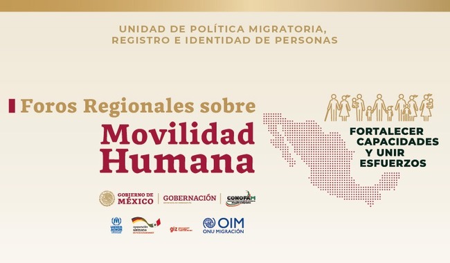 Presentará UPMRIP diagnósticos de movilidad humana de los estados de Campeche, Chiapas, Quintana Roo, Tabasco y Yucatán