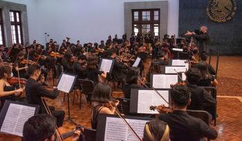La Orquesta Escuela Carlos Chávez se presentará en la Sala de Conciertos Tepecuicatl de la GAM