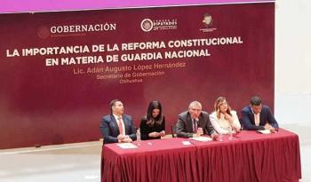 Respuestas secretario de Gobernación, diálogo ciudadano 'La importancia de la reforma constitucional en materia de Guardia Nacional’