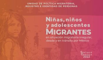 Se han repatriado desde Estados Unidos 13 mil 807 niñas, niños o adolescentes mexicanos durante enero-junio 2022