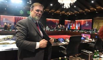 El canciller Marcelo Ebrard representa a México en la Cumbre del G20
