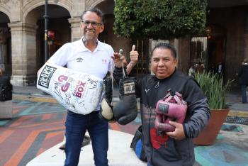 Inicia la venta de boletos para el gran sorteo con causa del guante conmemorativo de box firmado por campeones mundiales