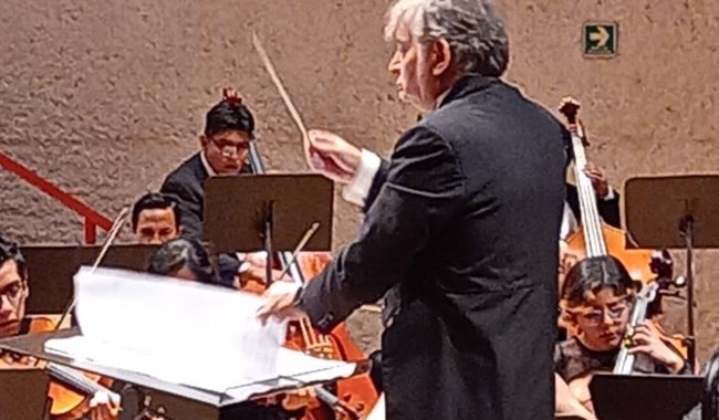 Obras orquestales del siglo XIX volvieron a escucharse en el Concierto patriótico realizado en el Cenart