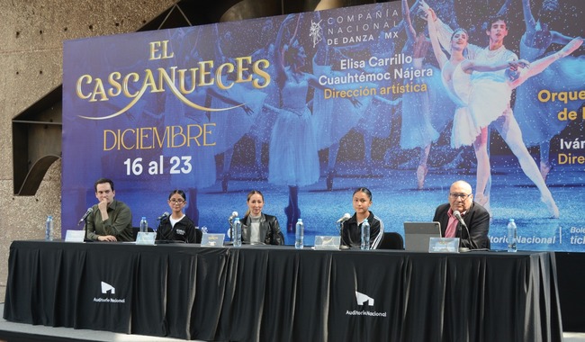 Tras dos años de ausencia, regresa El cascanueces al Auditorio Nacional con la Compañía Nacional de Danza