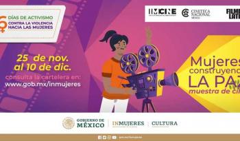 Inauguran muestra de cine en el marco del 25N y los 16 días de activismo para combatir la violencia contra las mujeres