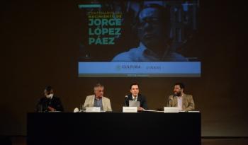 Recuerdan al escritor Jorge López Páez en el centenario de su nacimiento en la Sala Manuel M. Ponce