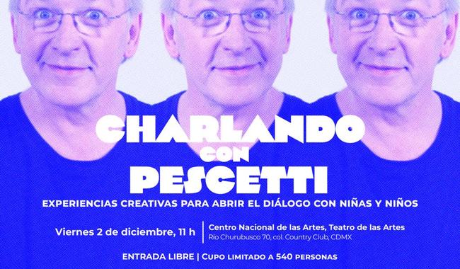 Alas y Raíces invita a la conferencia “Charlando con Pescetti: Experiencias creativas para abrir el diálogo con niñas y niños”