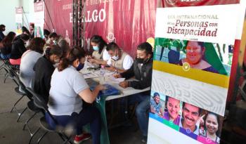 Más de 21 mil derechohabientes reciben Pensión para el Bienestar de las Personas con Discapacidad en Hidalgo