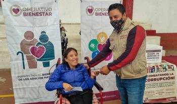 Más de 94 mil derechohabientes reciben Pensión para el Bienestar de las Personas con Discapacidad en Estado de México