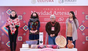 Arranca la feria Navidad Artesanal 2022 de Fonart en el Museo Nacional de Culturas Populares