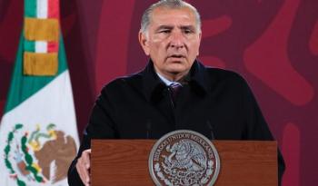 Versión estenográfica de la intervención del secretario de Gobernación durante la conferencia matutina. Acto encabezado por el presidente