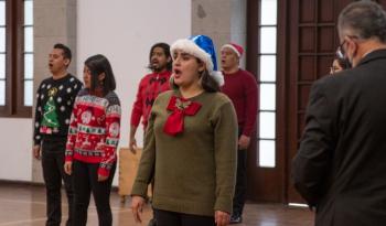 El Ensamble Escénico Vocal interpretará villancicos de Chile, Francia, España, Estados Unidos, República Dominicana, Ucrania y México
