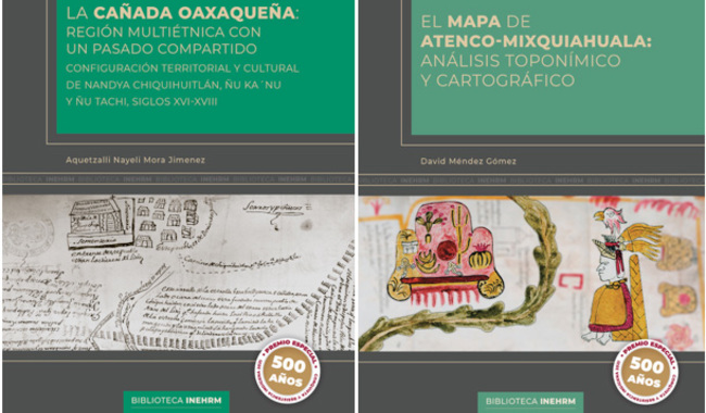  El Inehrm lanza los libros ganadores del certamen Premio Especial 500 Años