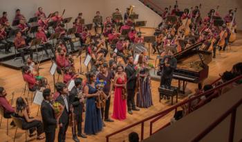 En 2022, las agrupaciones comunitarias y artísticas impulsadas por el Sistema Nacional de Fomento Musical retomaron los escenarios