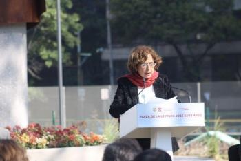 HOMENAJE DEL GOBIERNO DE LA CIUDAD A JOSÉ SARAMAGO EN EL CENTENARIO DE SU NATALICIO