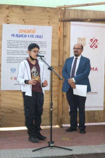 ENTREGAN DISTINCIONES A GANADORES DEL CONCURSO “MI REGRESO A LAS CALLES”