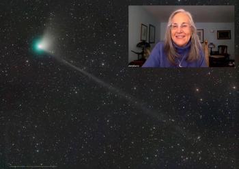  El primer cometa del año se verá como una pelota brillante