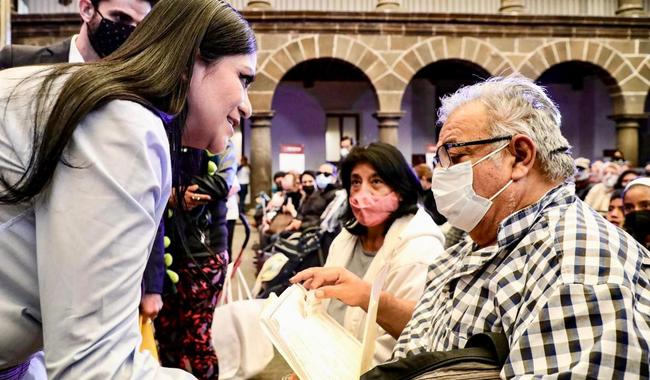 En 2023, más de 12 mil nuevos derechohabientes de pensión universal para personas con discapacidad en Puebla