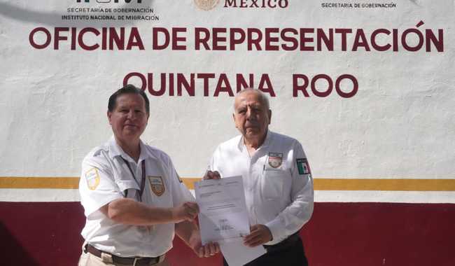 Comisionado del INM toma protesta al titular de Oficina de Representación en Quintana Roo
