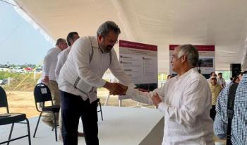  Titulares de Gobernación y SICT inauguran Estación Chontalpa-Entronque autopista Choapas-Ocozocoautla  