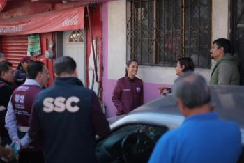 Visita Claudia Sheinbaum a vecinas y vecinos de Zapotla en Iztacalco para fortalecer “Barrio Adentro”