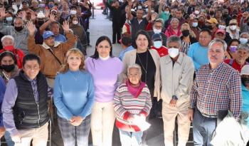 Continúa secretaria Ariadna Montiel gira de trabajo para entrega de Tarjetas del Bienestar en CDMX