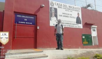 Brinda INM Veracruz atención humanitaria a migrante hondureño lesionado