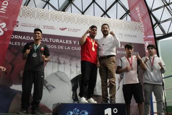 Definen selección de boxeo de la CDMX luego de intensos combates en los Juegos Infantiles, Juveniles y Paralímpicos de la capital