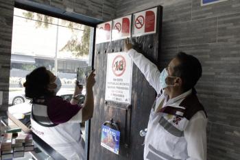 Realiza AGEPSA operativos para vigilar el cumplimiento del nuevo Reglamento de la Ley General para el Control del Tabaco