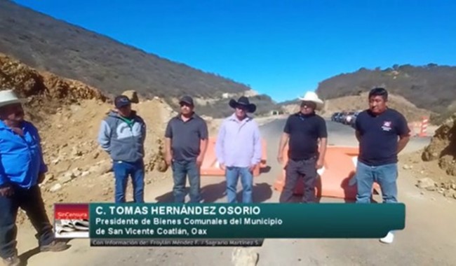 Acuerdan continuación de carretera Barranca Larga-Ventanilla en San Vicente Coatlán: SICT