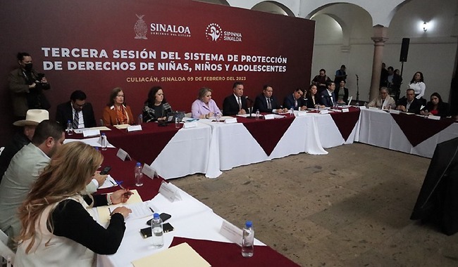 SE del Sipinna reconoce avances del sistema estatal de protección de Sinaloa que benefician a niñez y adolescencia