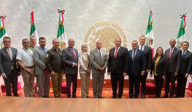 Sostiene comisionado del INM reunión de trabajo con ministro de Relaciones Exteriores de Guatemala