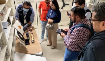  La Fonoteca Nacional recibe a estudiantes de posgrado de Ecuador