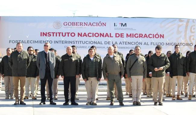 INM brinda atención humanitaria a más de 3 mil migrantes en Ciudad Juárez