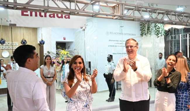 Inauguran en Cancún nueva oficina de pasaportes con el triple de citas diarias y servicios incluyentes