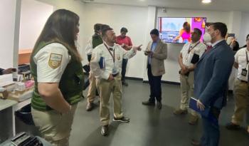 INM y Consulado de Colombia revisan operatividad migratoria en el AICM