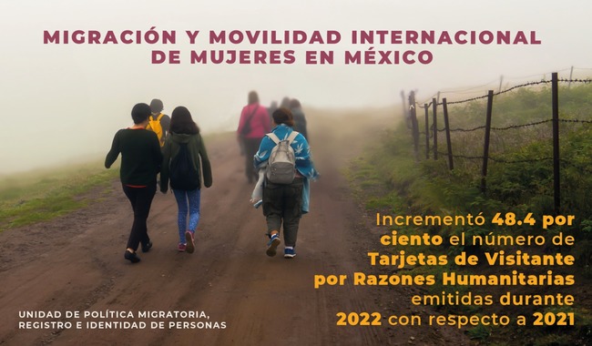 Secretaría de Gobernación presenta publicación sobre migración y movilidad internacional de mujeres en México