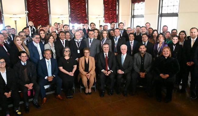 Canciller Marcelo Ebrard fortalece lazos entre México y California en reunión con alcaldesa de Los Ángeles