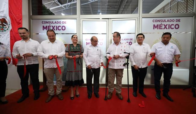 Inauguran Consulado de México en Petén, Guatemala