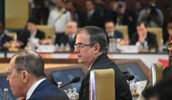 El canciller mexicano alerta sobre el tráfico de armas en el G20