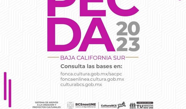 Convocan a creadores en Baja California Sur a participar en Programa de Estímulos Artísticos PECDA 2023