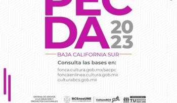 Convocan a creadores en Baja California Sur a participar en Programa de Estímulos Artísticos PECDA 2023