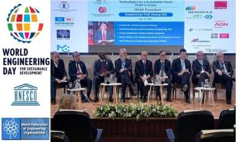 México presente en la reunión del Consejo Ejecutivo del Día Mundial de la Ingeniería de la UNESCO y la FMOI