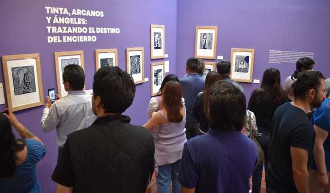 Exposición de grabados de artistas privados de la libertad se inaugura en el Museo Nacional de Culturas Populares
