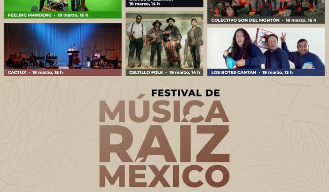 Música Raíz México 2023: Ocho agrupaciones se presentan en la Hondonada del Complejo Cultural Los Pinos